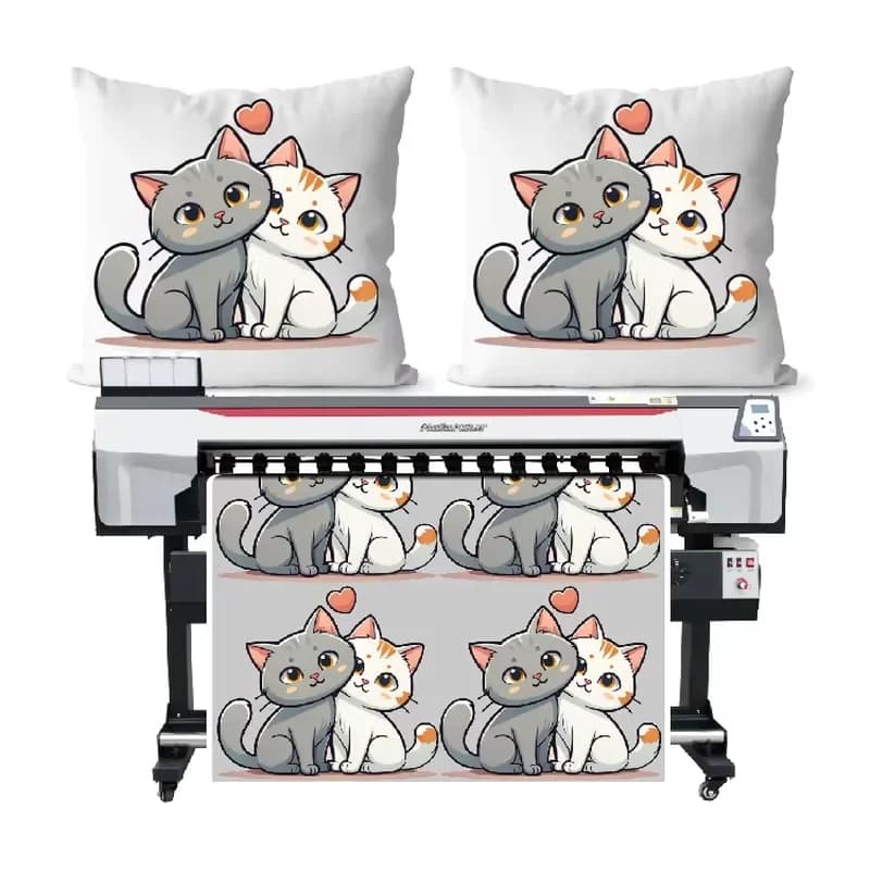 MOOTOOM 1.6m Dye Sublimation Printer Heat Transfer Printing Paper Fabric Printer for Home Textile Sportswear Printing