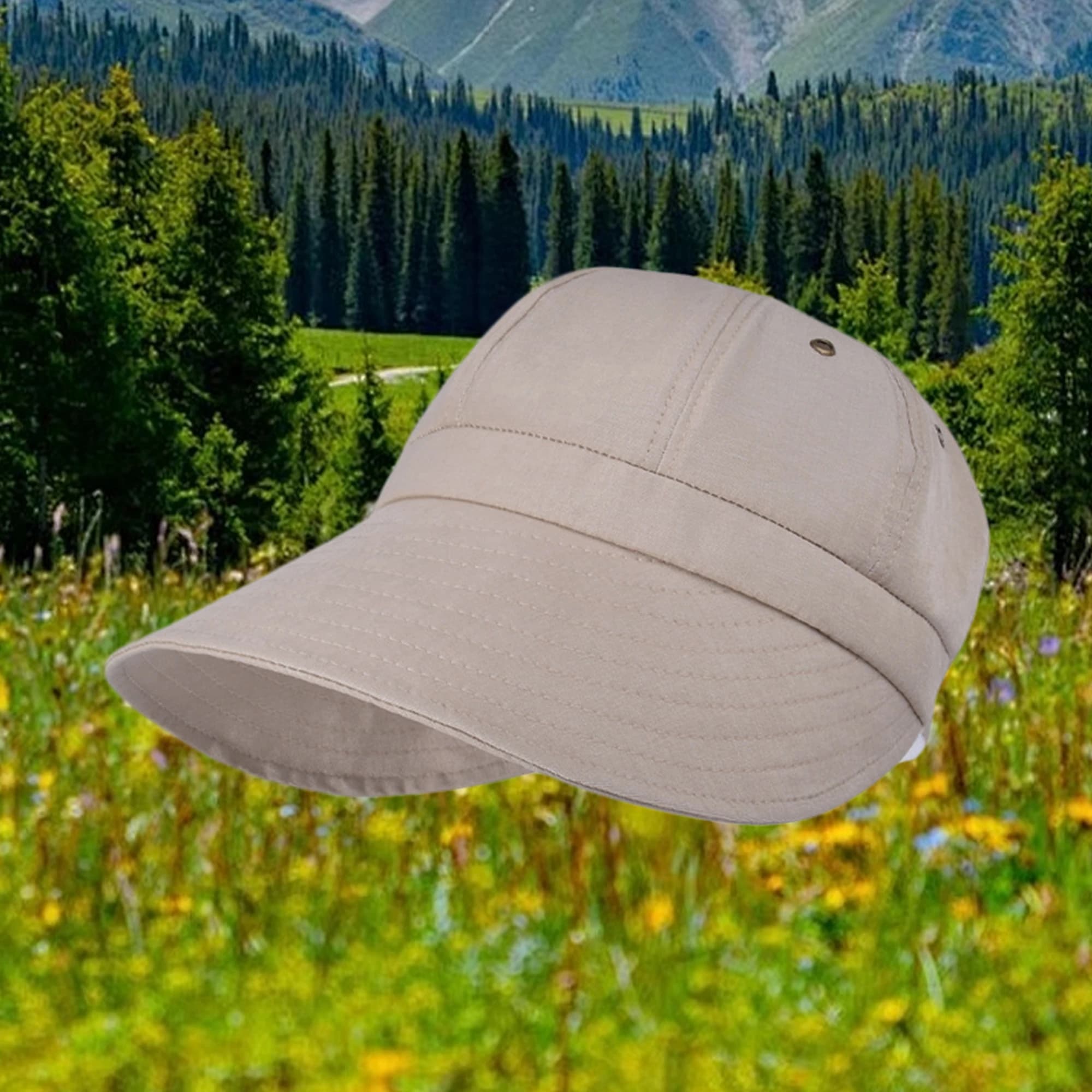 Vintage banner cap with adjustable strap and octagonal visor for women - Elegant cap with visor for Gatsby taxi cap