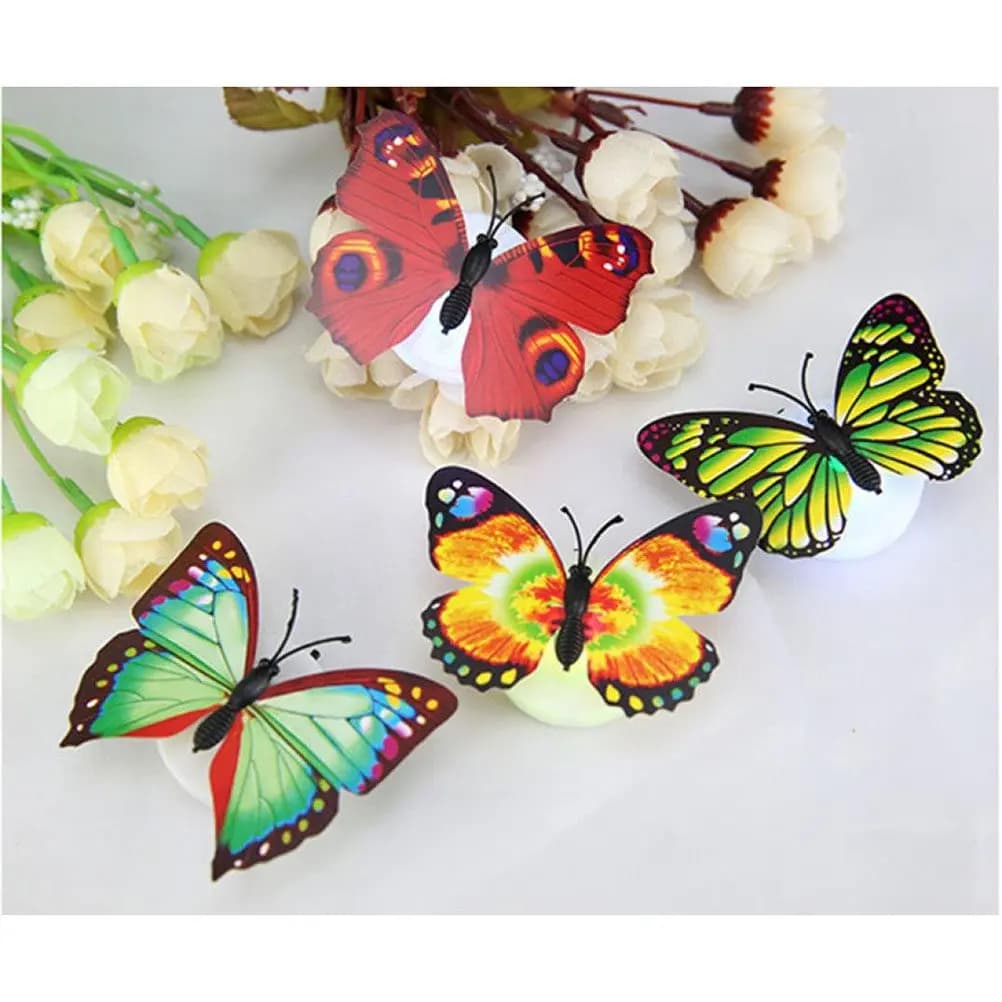 Lampada Notturna LED Multicolore Cambia Colore, Luci Decorative da Parete per Casa, Stanza, Feste, Scrivania, Atmosfera Romantica, Protezione Occhi, Piccola