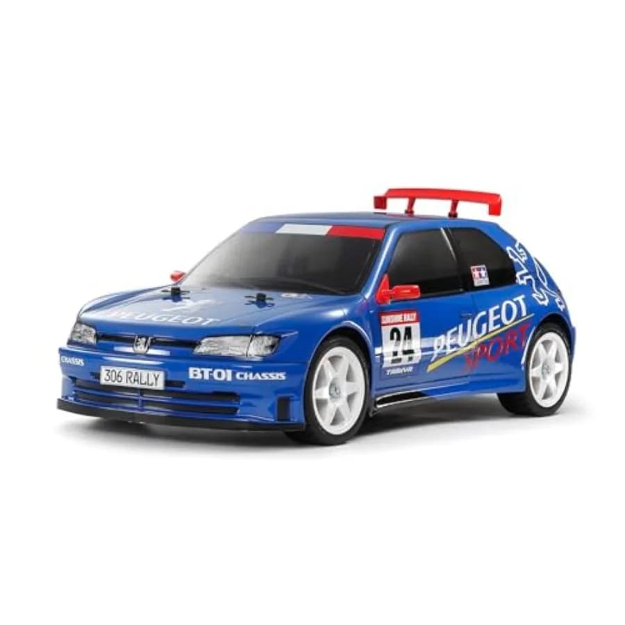 58746 1:10 RC Peugeot 306 Maxi BT-01 Auto Telecomandata, Modello di Veicolo per Assemblaggio, Kit RC Non Verniciato per Hobby