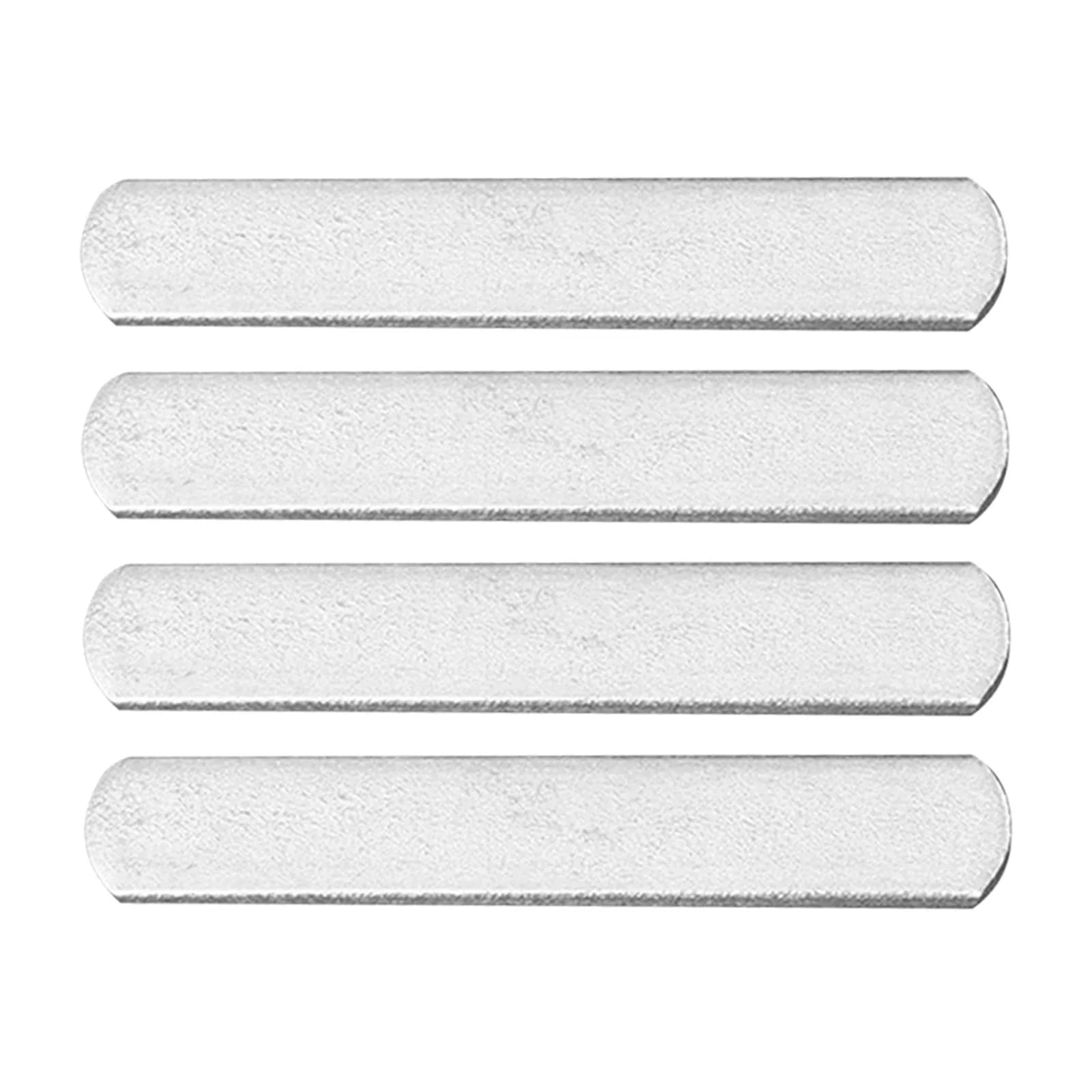4Pcs Premium Stainless Steel Weight Plates 0.2kg Each Rounded Edge Anti-Oxidation for Weighted Vest Leg Arm Straps Smooth