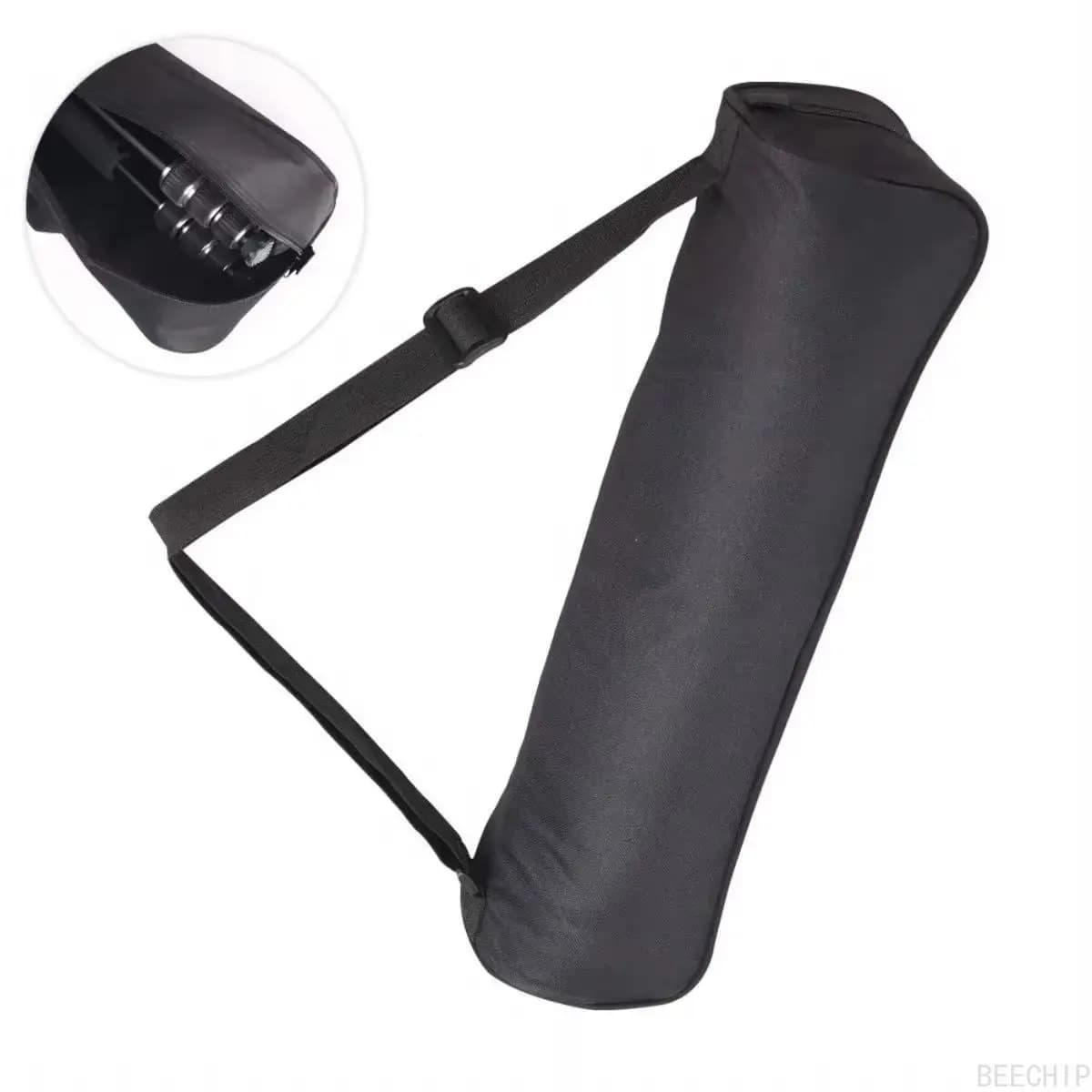 Portable Tripod Storage Bag with Strap - Folding Carrying Case for Microphone Stands And Tripods (40-84cm)