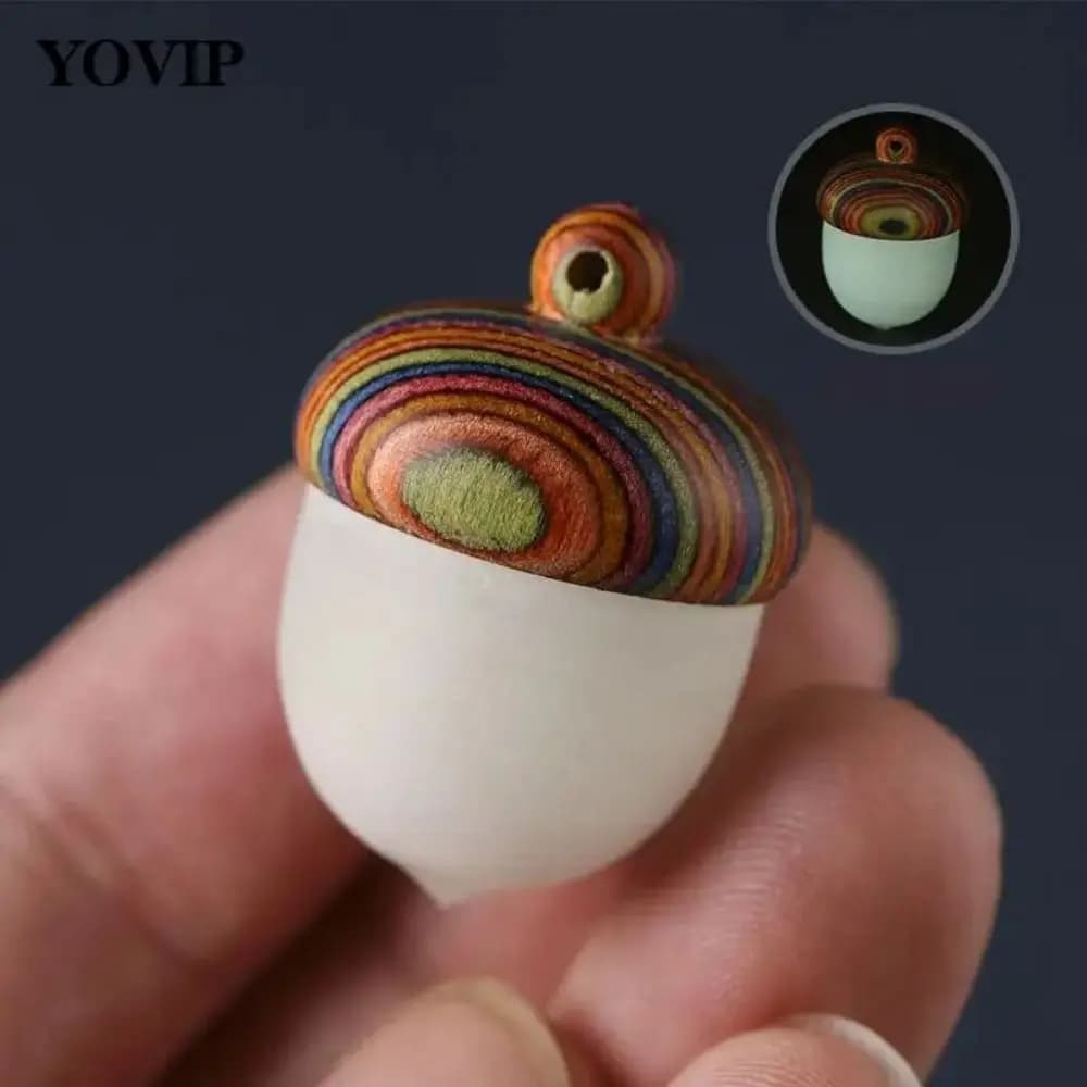 Pendants Mini Pill Box Waterproof Luminous Pill Case Sealed Key Chain Vitamins Container Travel