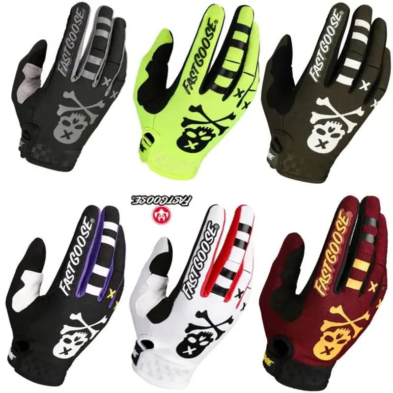 New MX non-slip gloves with breathable mesh and silicone grip Durable motocross motorcycle glove for off-road racing BMX/ATV/ MTB