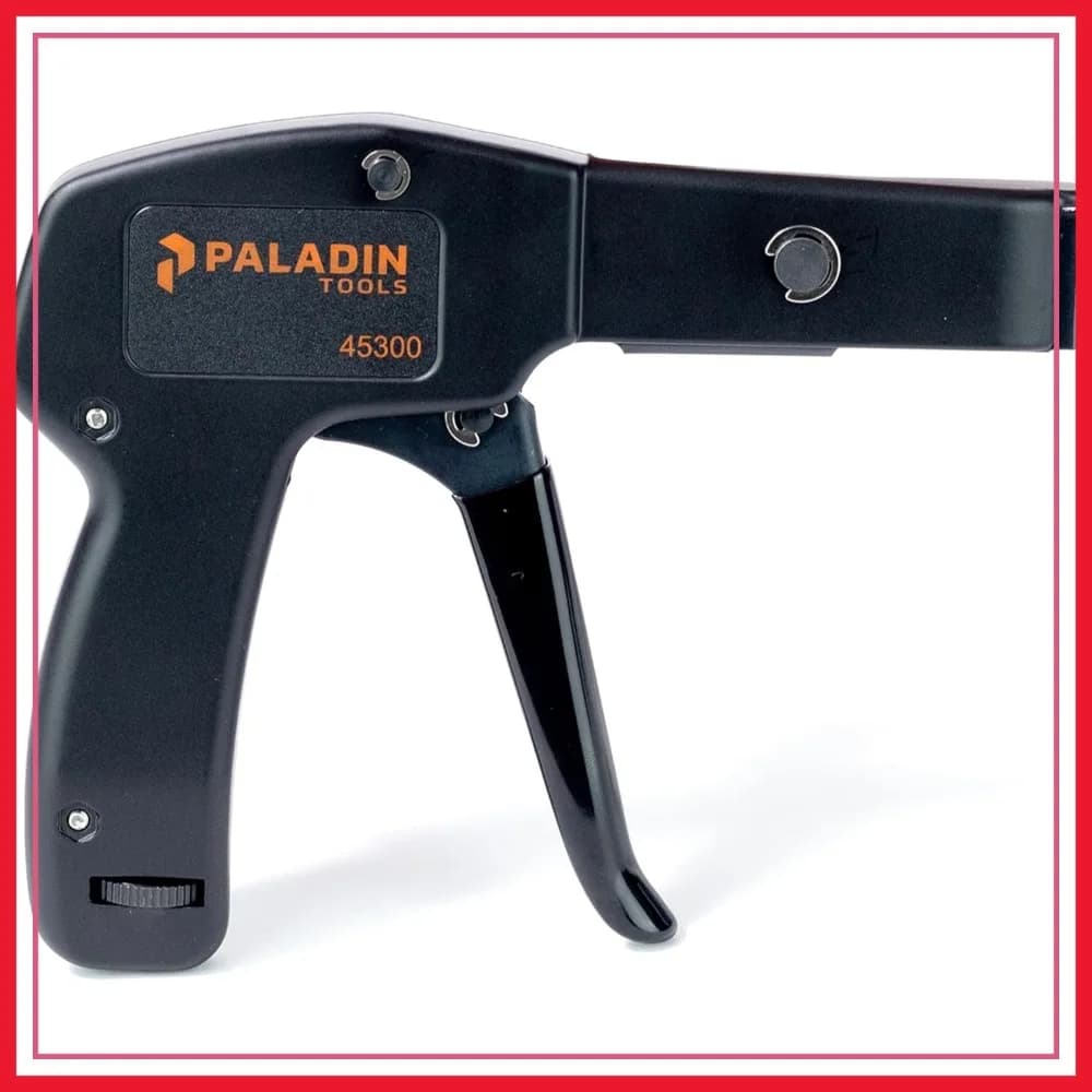 Pistola per fascette in acciaio inossidabile resistente, strumento ergonomico per fascette, taglia fascette da 5/65" a 1/4"