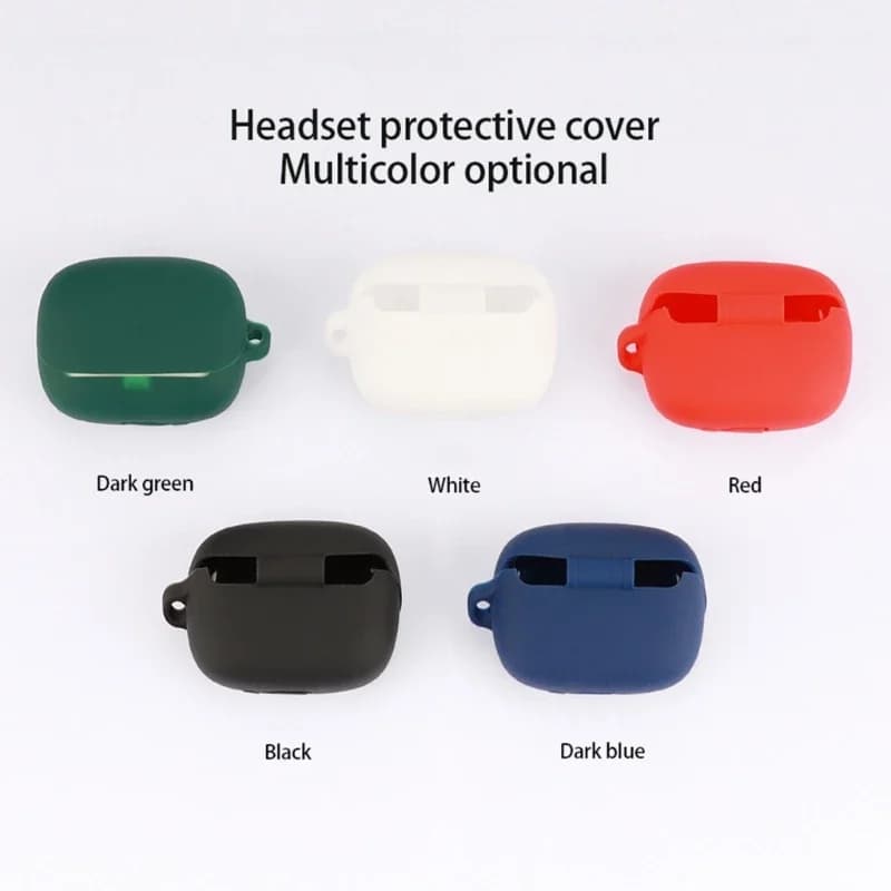 Per Baseus Bowie M2s Pro Custodia per auricolari Silicone Sicuro Sicuro Morbido Confortevole Auricolare Protettivo A prova di polvere Auricolari Copertura