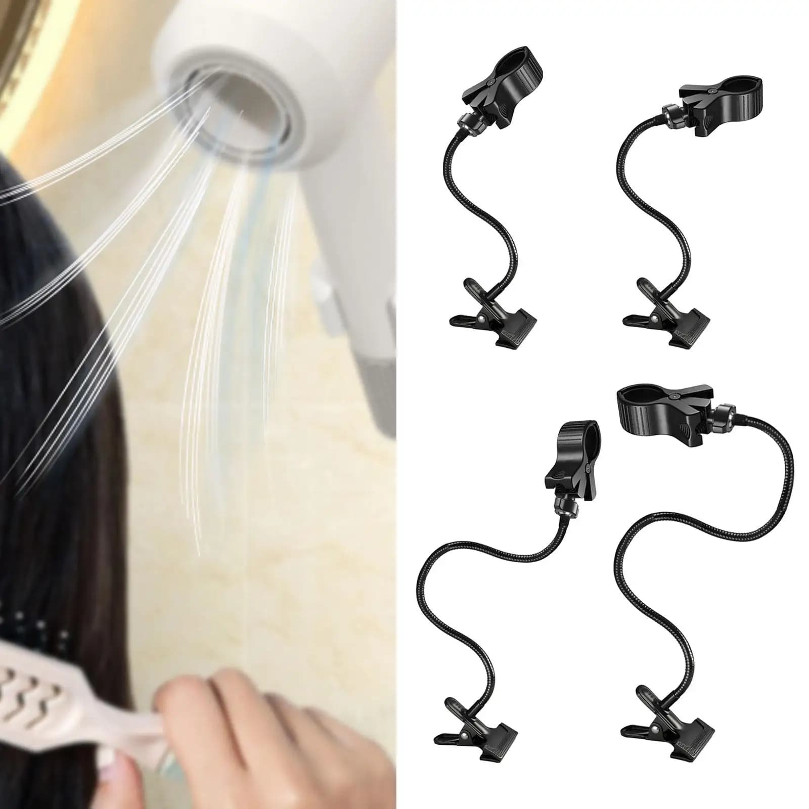 Support for Table 360 ° Clamp for Vanity from Hotel and Home Styling