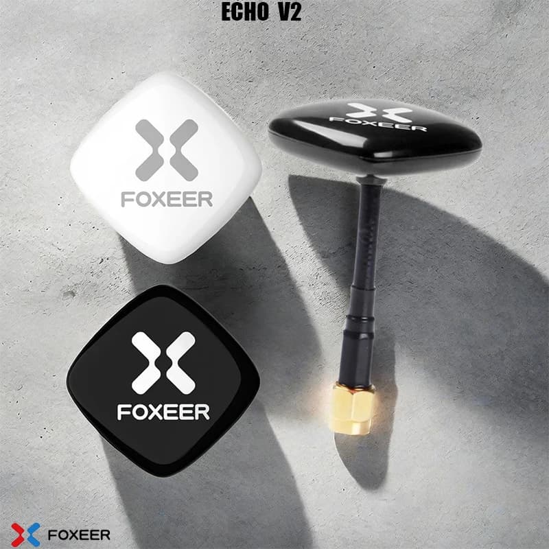 Foxeer ECHO 2 5.8GHz 9dBi Patch Antenna LHCP RHCP for RC Airplane FPV Racing Freestyle Drones VTX VRX Goggles Monitor DIY