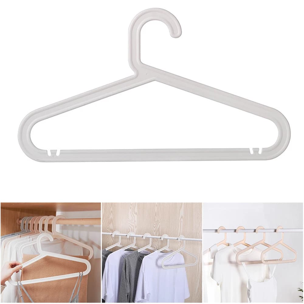Appendiabiti in plastica appendiabiti antiscivolo per armadio lavanderia