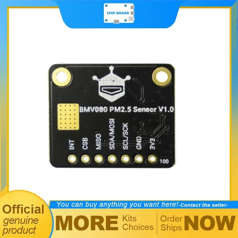 DFRobot Fermion BMV080 Sensore di Qualità dell'Aria Mini Fanless, Modulo di Rilevamento PM1 PM2.5 PM10 per Progetti Arduino