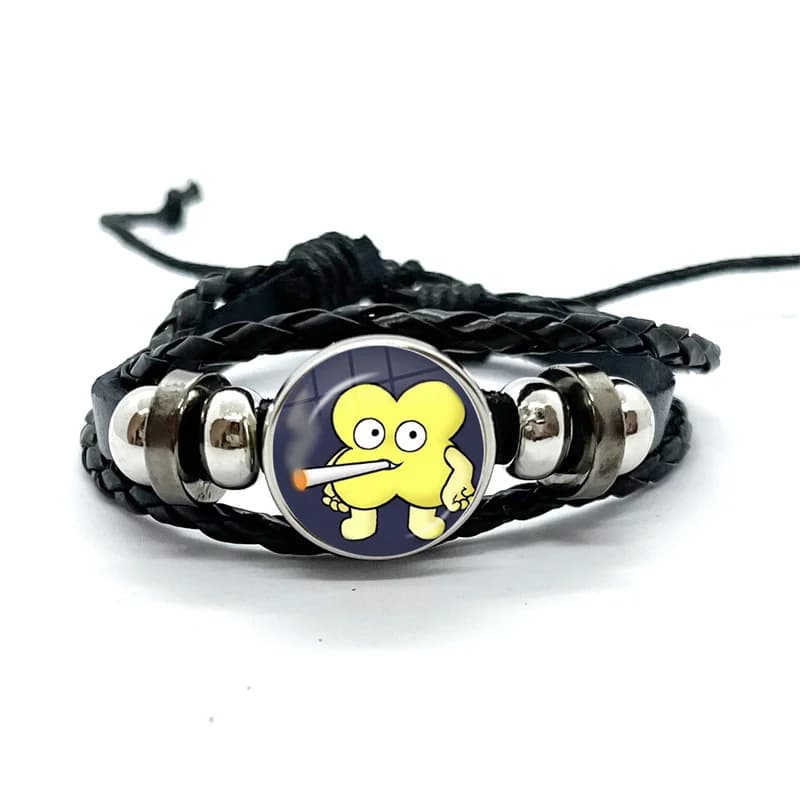 Stile divertente Bfb X e quattro, divertente lecca-lecca 4X Firey lecca-lecca bracciali arte multistrato bracciali intrecciati braccialetti gioielli fatti a mano