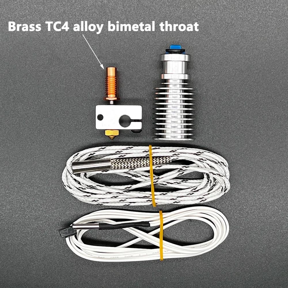 Voron 2.4 Bimetal Heatbreak E3D V6 Hotend 24V V6 Prusa Remote Short Direct Heat Sink Range Parts accessori per stampanti 3d 12V 50W