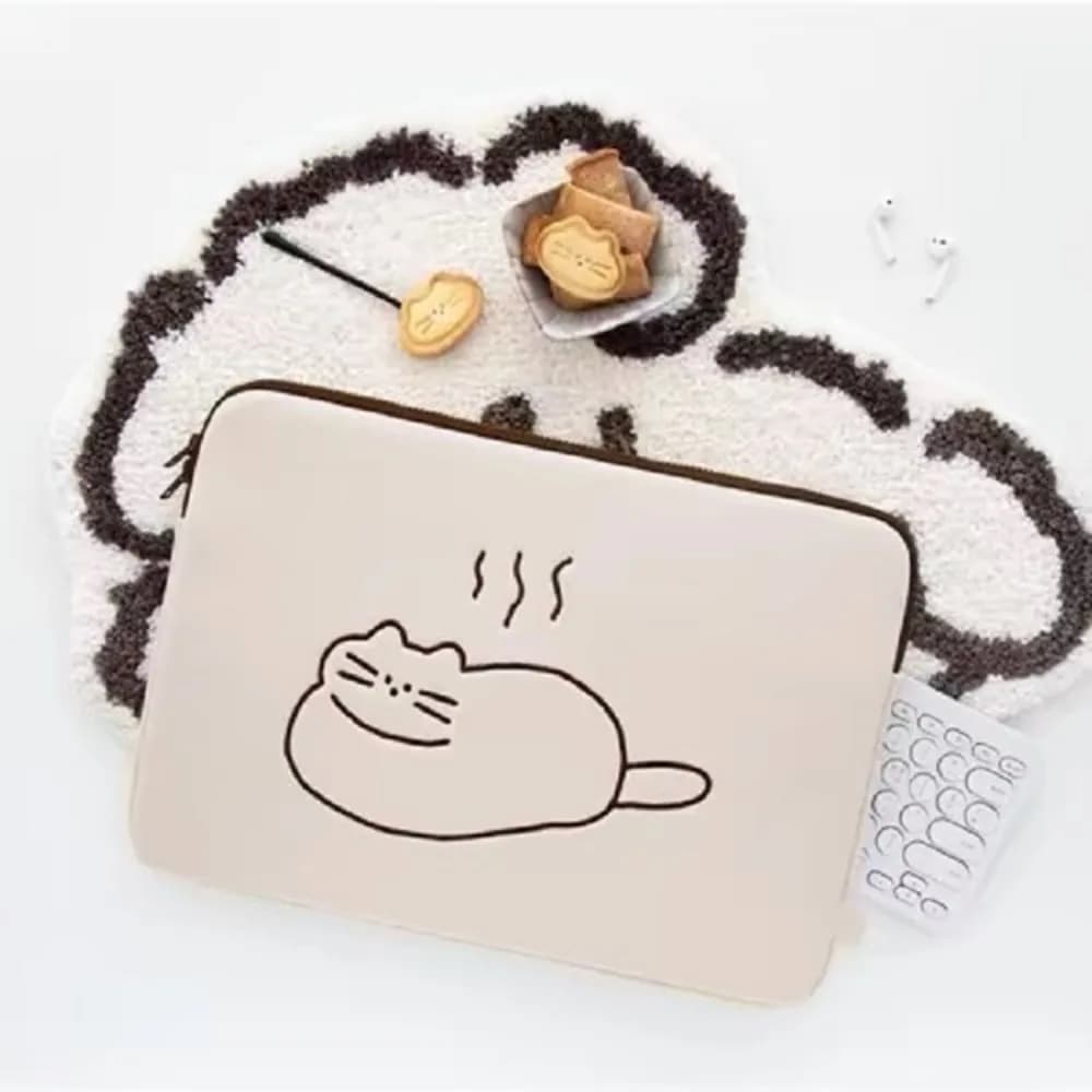 Borsa Protettiva per Tablet Carina e Resistente agli Urti, Custodia per Laptop da 14 15 15.6 Pollici Impermeabile per MacBook/iPad/DELL/HP