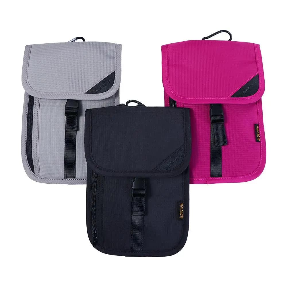 Outdoor Tools Storage Bag Coin Purse ID Card Holder Fanny Pack Neck Pouch Anti-theft Wallet Cards Holder Passport Holder