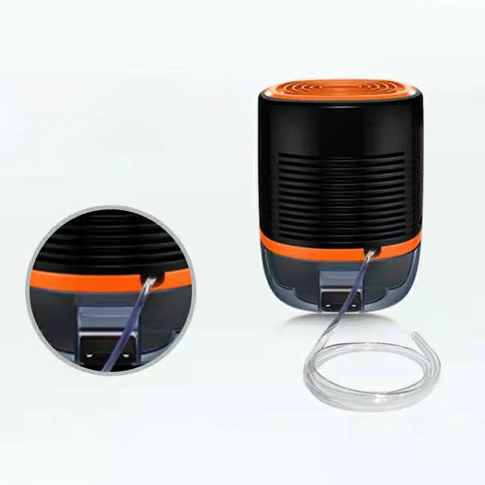 Deumidificatore Silenzioso con Spegnimento Automatico, Compatto, per Bagno, Camera da Letto, Armadio, Cantina