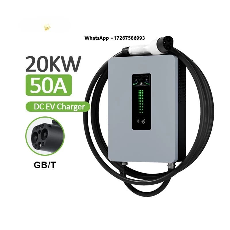 Stazioni di Ricarica EV da Parete Gootu, Caricatori per Auto Elettriche GBT CCS2 7Kw 20Kw, Caricatore Rapido DC EV