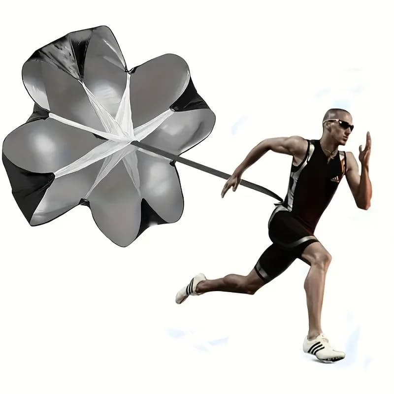 Buckle Belt Speed Parachute Agility Speed Training Umbrella Football Soccer Kick Resistance Rope Running Chute Obstacles Tool