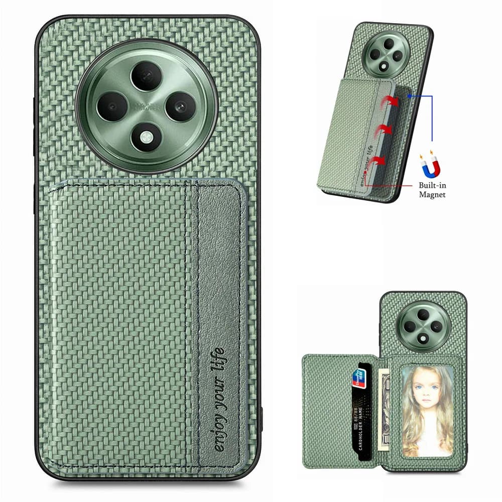 Reno12 FS 12F 13FS 14F 5G 4G Custodia in pelle per carta RFID 360 Proteggi Capa per OPPO Reno 12 FS Custodia Reno13 F 14FS 13 14 13A 12FS Funda