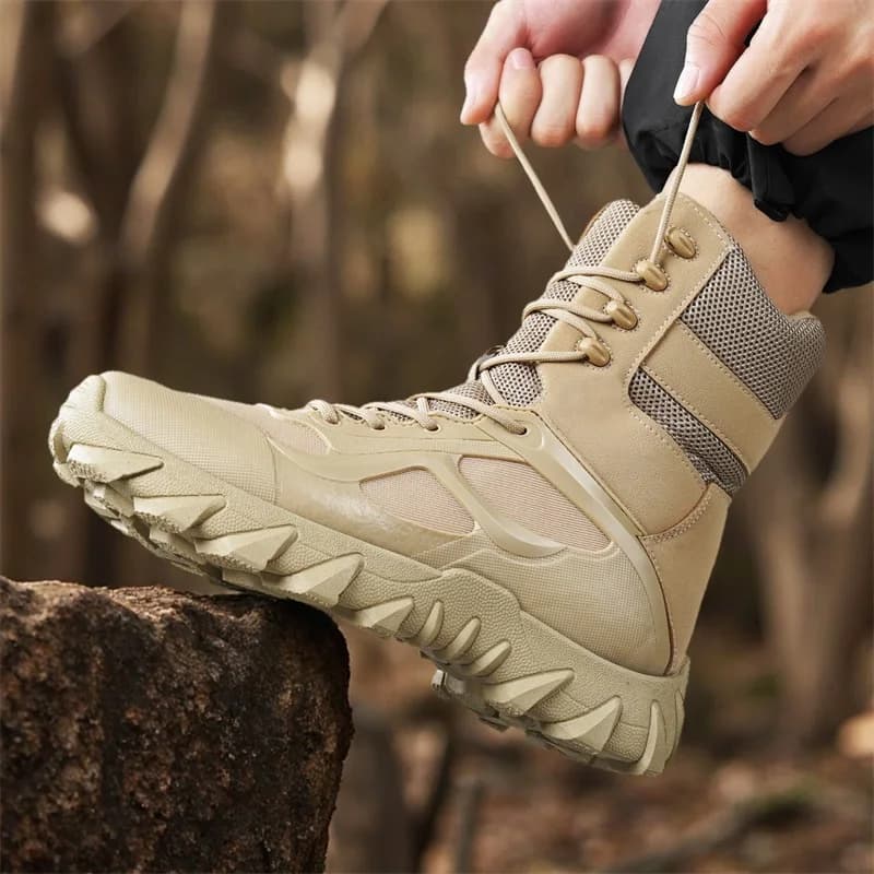 Stivali Caldi da Uomo, Alti e Antiscivolo, per Escursionismo, Caccia, Trekking, Campeggio e Lavoro, Zapatos Para Hombre, Hommes