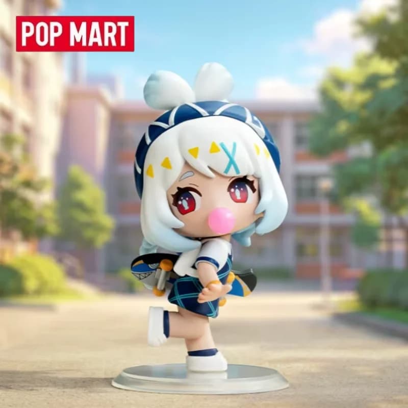 POPMART Genshin Impact Academy's Light Shadow Poetry Series Blind Box Mystery Box Doll Cute Anime Figure Guess Bag Toy Desktop