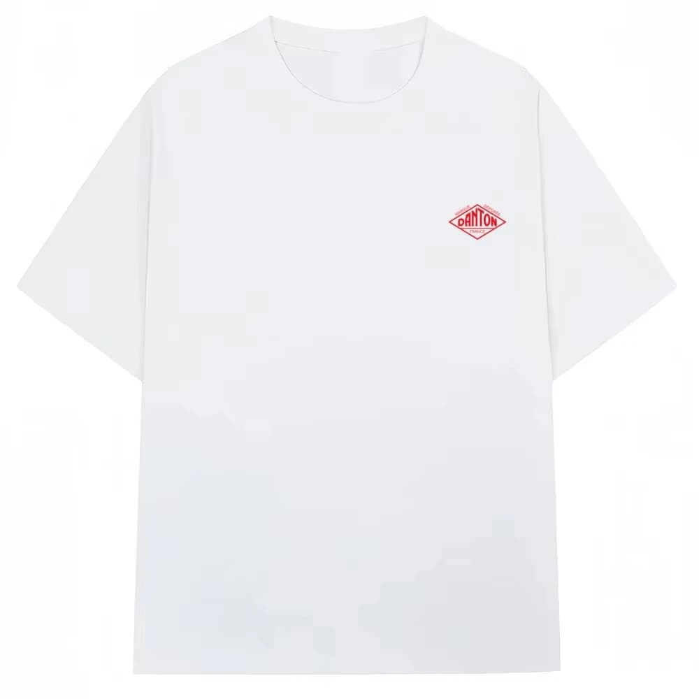 Nuova T-shirt Unisex 2026 in Cotone Stampato a Maniche Corte, Stile Giapponese, Tinta Unita, Semplice e Comoda, per Coppie, Ordine Export