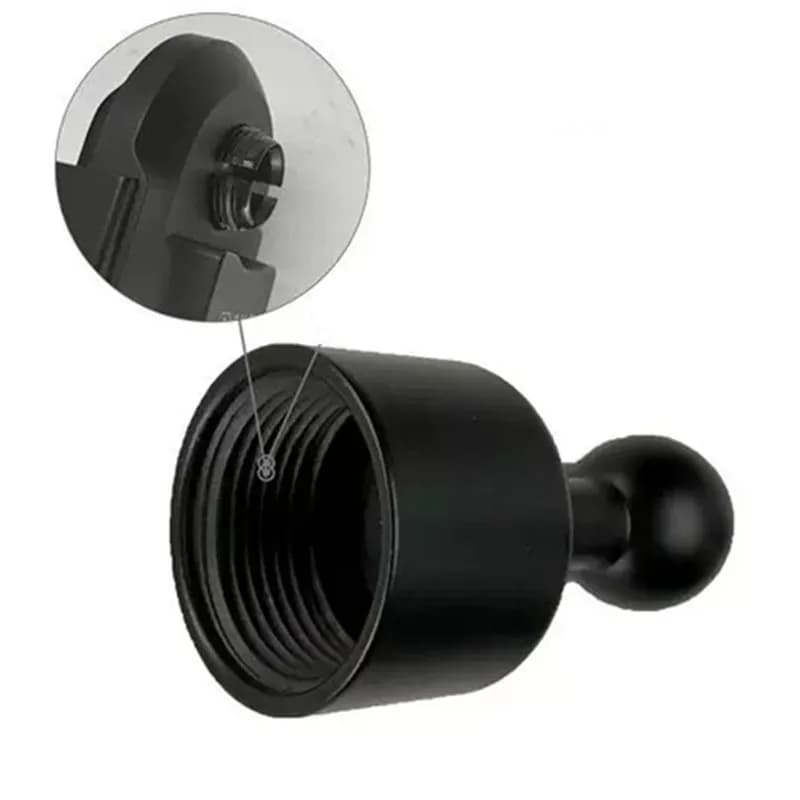 Asta di prolunga con staffa a testa sferica da 17 mm a angolo morto rotondo da 17 mm per supporto per telefono Supporto per tablet GPS