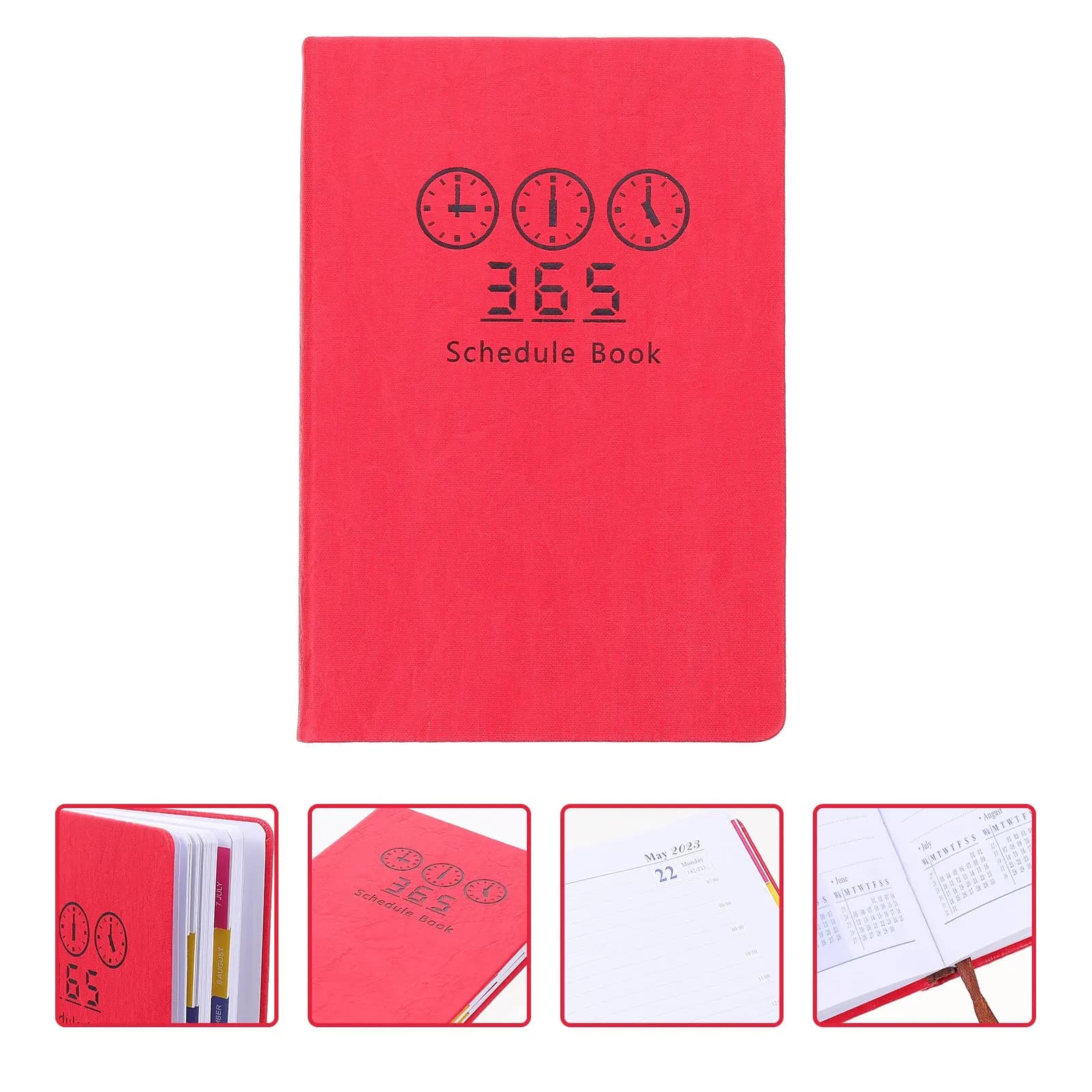 Agenda Accademica 2023 A5, Pianificatore Giornaliero Portatile, Quaderno Professionale per Organizzazione Ufficio e Studio