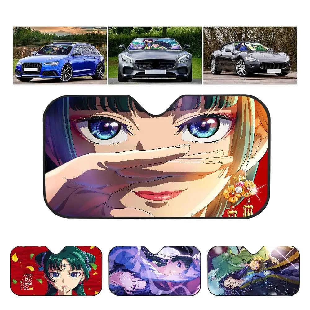 The Apothecary Diaries Anime Nuovo Parabrezza Personalizzato Parasole Finestra di Automobile Parabrezza Copertura Auto Parasole Auto Copertura Auto Sunsha