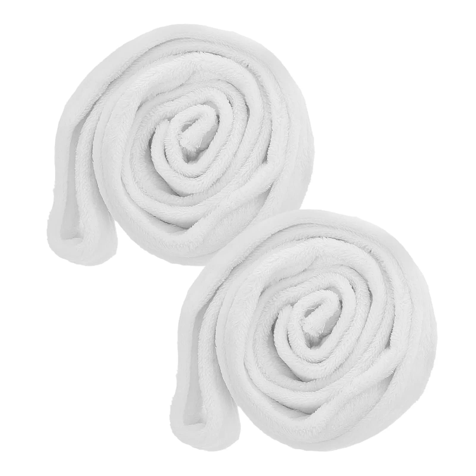 2 Pieces Spa Replacement Belt in Soft Flannel for Bathrobe, Hotel Bathrobe Belt, Life-style for Spa, Ideal for Men and Women
