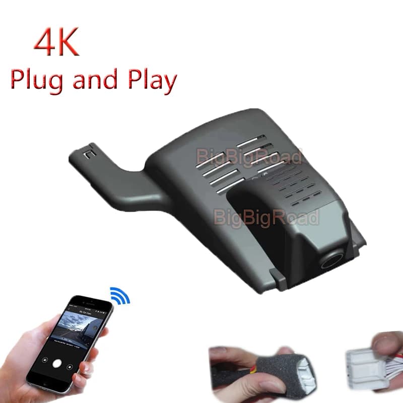 4K Plug And Play For Nissan Tiida Bluebird Sylphy 2018 2019 2020 2021 Car recorder Wifi DVR Dash Cam Camera FHD 2160P