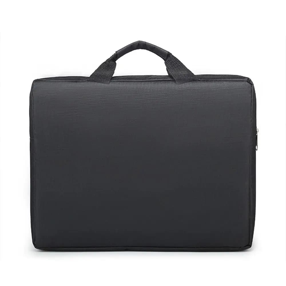 Borsa per cartelle di file portatile Valigette da uomo Documento Addensare Valigette da lavoro Borsa da lavoro nera Tote Bolsas Lavoro d'ufficio