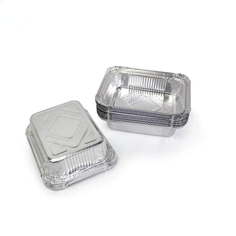 Aluminum foil container/removal container/aluminum disposable container food tray