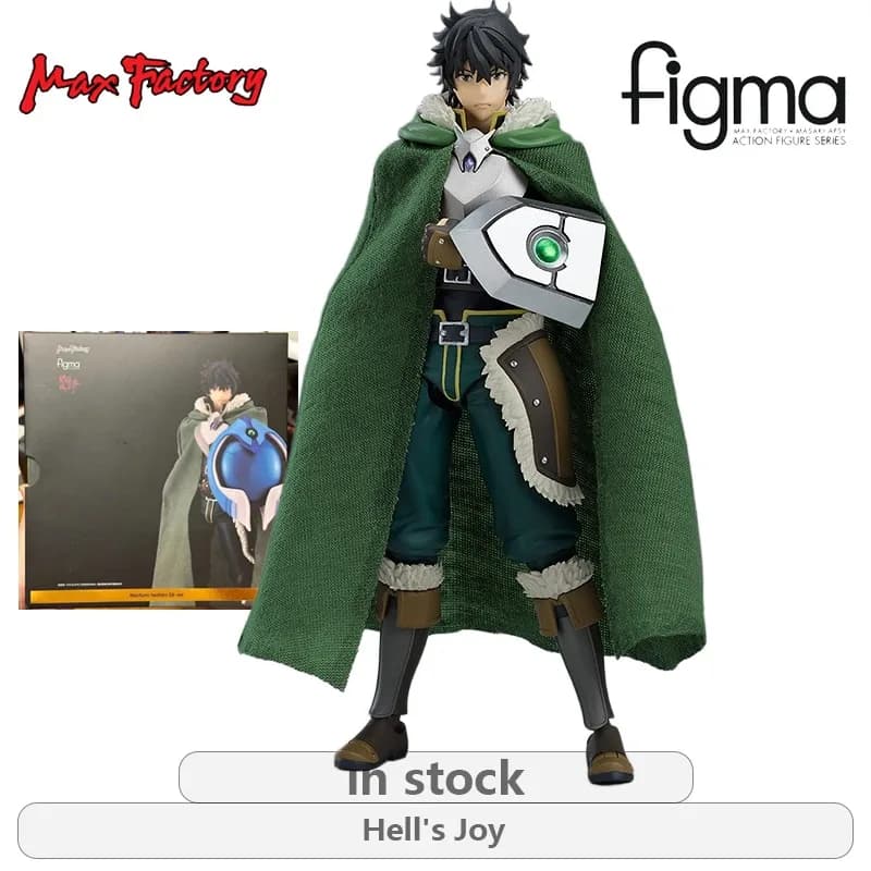 Max Factory Original Figma Shield: la serie coraggiosa e famosa 494 Yangu Shangwen Anime Action Figure Model Toys Regali per ragazzi