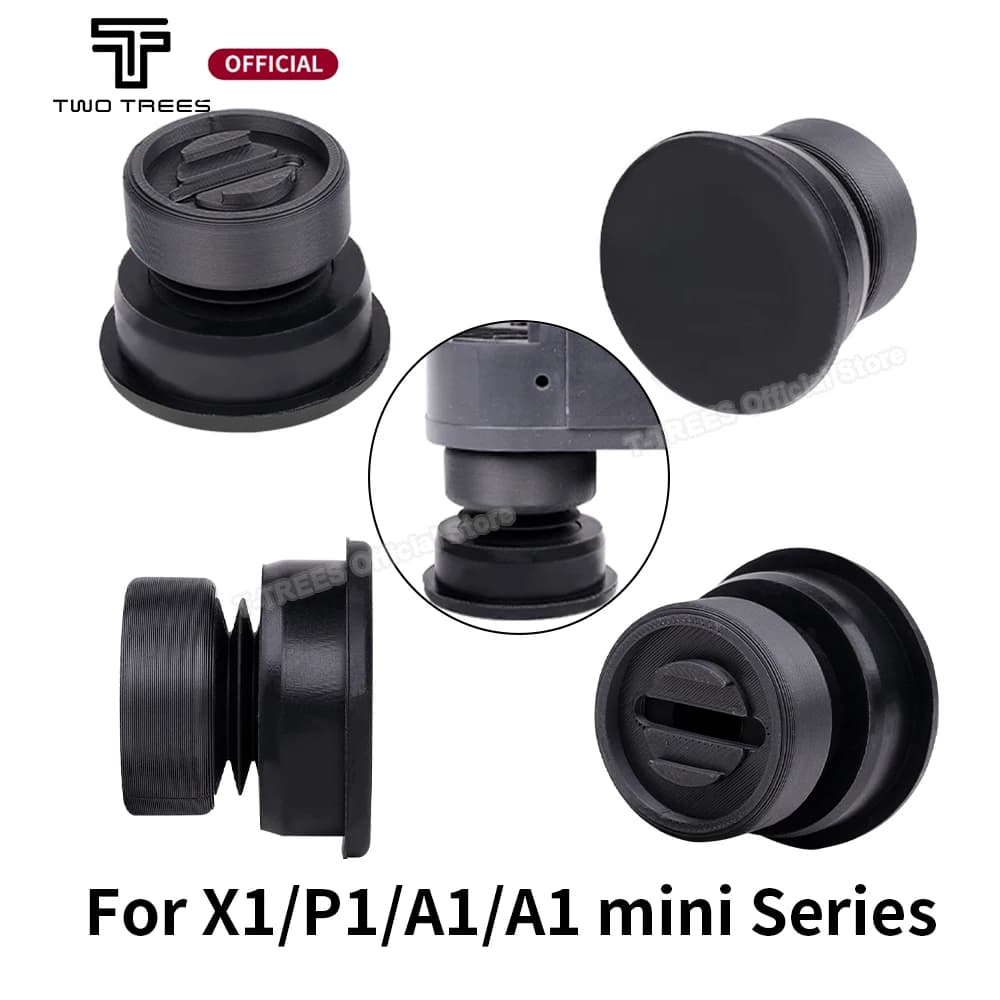 Up-to-date rubber footings for Bambu Lab X1/P1/A1/A1 mini 3D Printer Anti-slip Pad Dustproof Anti-shock