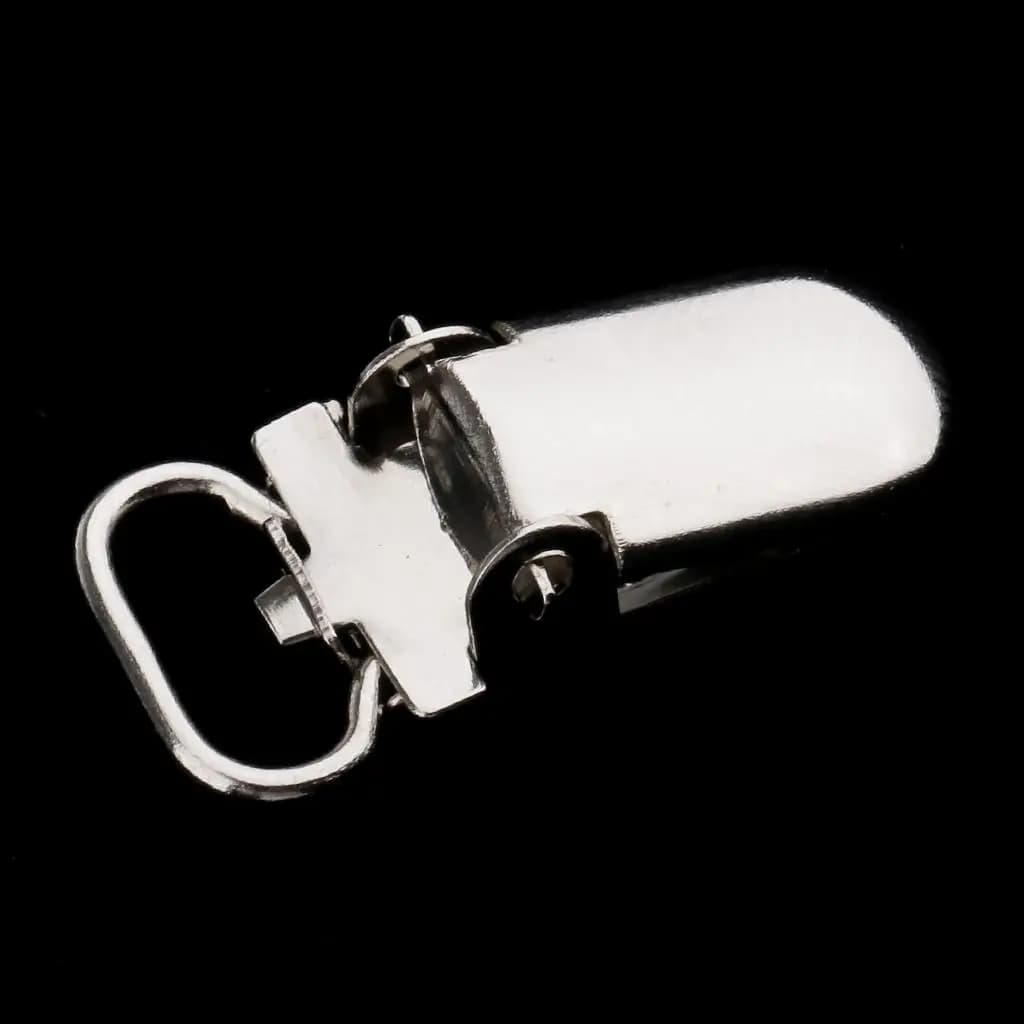 Clip per Bretelle da 28mm, Fermaglio per Reggicalze, Clip in Metallo per Ciuccio, Accessori per Cucito e Artigianato per Progetti Fai-da-te di Abbigliamento
