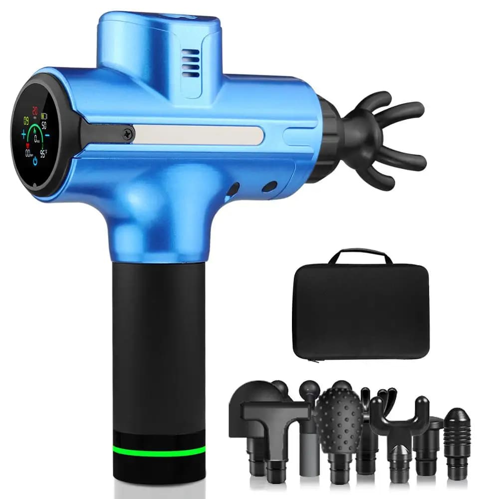 Nuove Idee di Prodotto: Pistola per Massaggi Portatile, Massaggiatore Elettrico Intelligente per Alleviare il Dolore a Vita e Addome