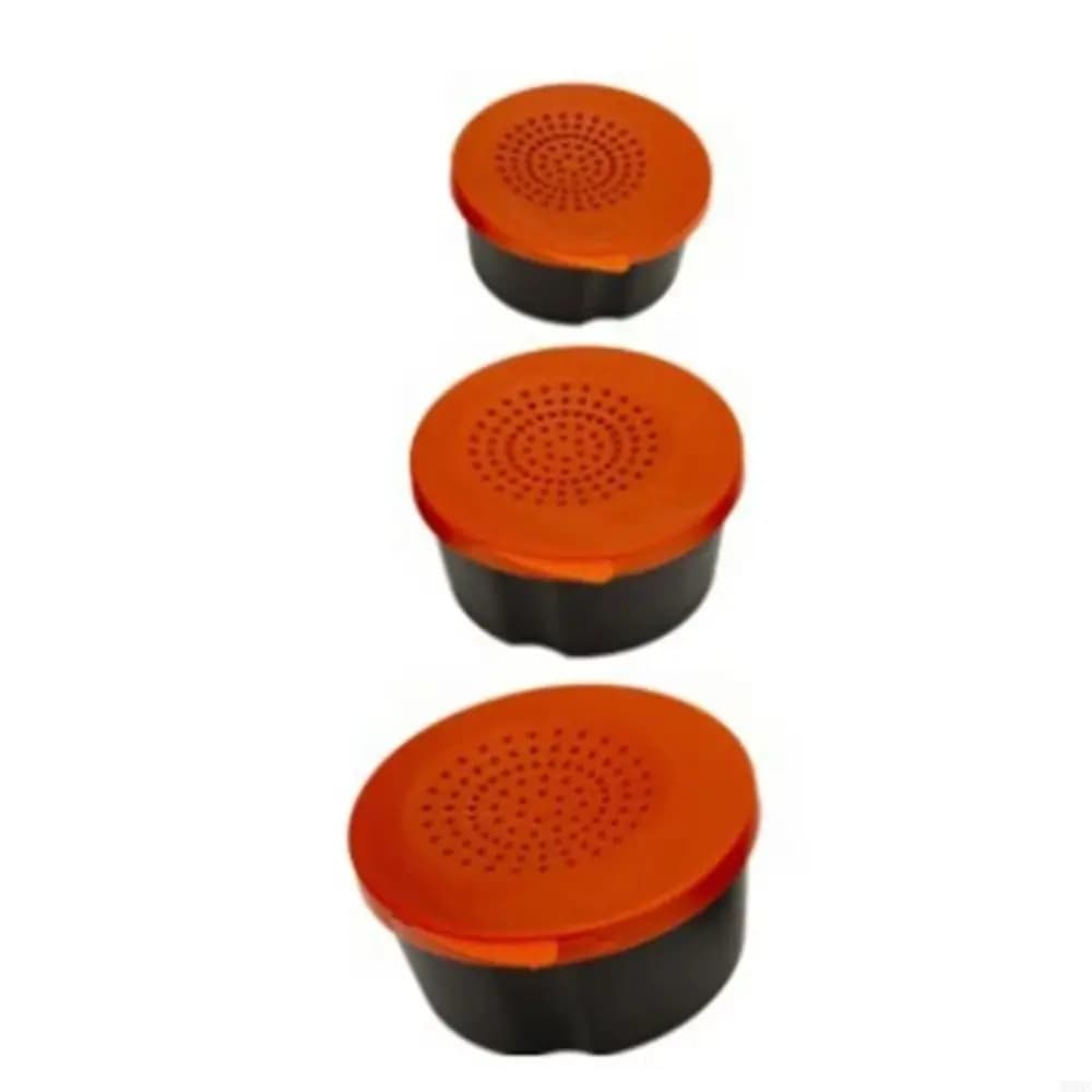 Green Orange Yellow PP Lombrics Portable Box Breathable Red Woven Boxes for Store Fishing Accessories