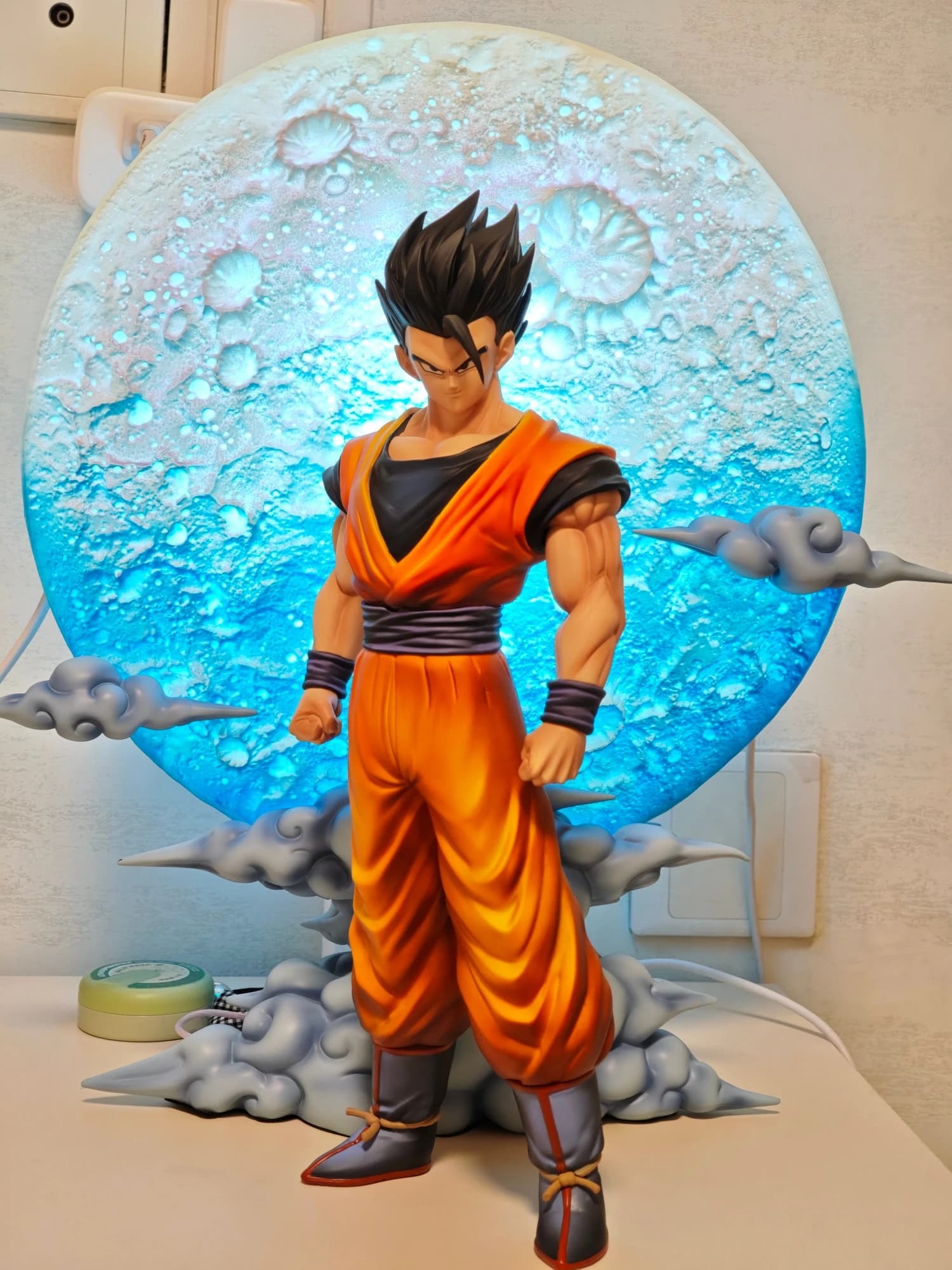 33cm Dragon Ball Wdf Mystic Gohan Action Figure Gk Statue Model Desktop Ornament Gift For Men Anime Collectibles