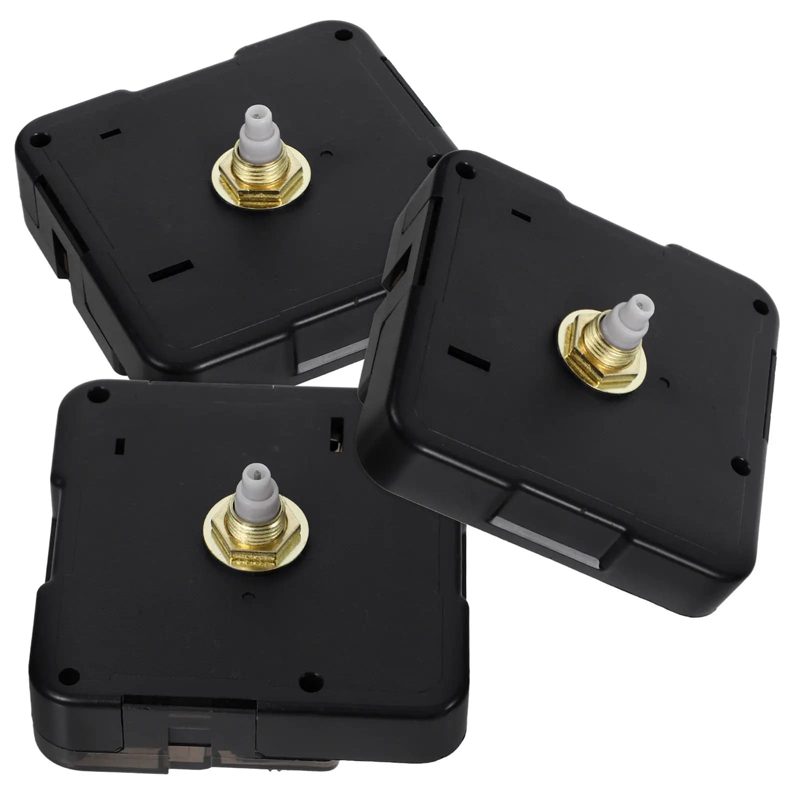 Set di 3 Meccanismi per Orologio al Quarzo, Funzionamento Silenzioso di Precisione, Facile Installazione, Ricambi per Orologi da Parete, Parti per Riparazione Fai-da-Te