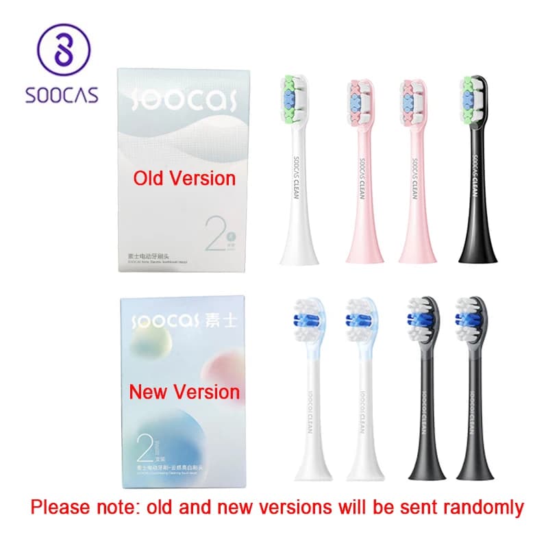 Replacement heads for sonic electric toothbrush SOOCAS original Replacement heads for toothbrush SOOCAS X1 X3 X3U X5