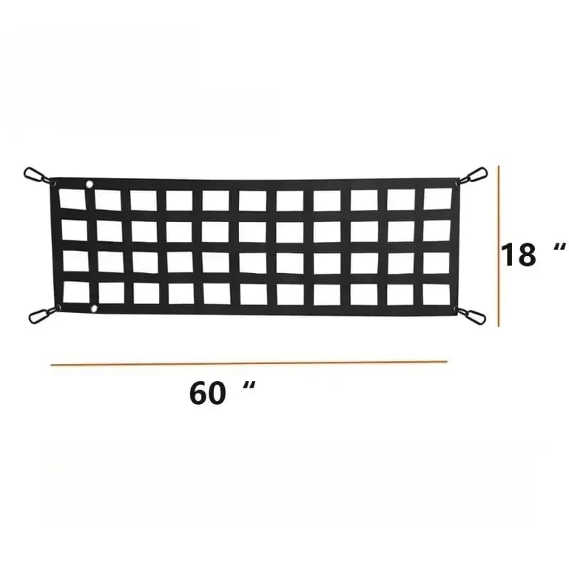 Organizzatore per bagagliaio per auto Rete UV per protezione Camioncino Letto Rete per carico Rete per portellone Rete per riporre il carico Div Accessori per auto Nuovo