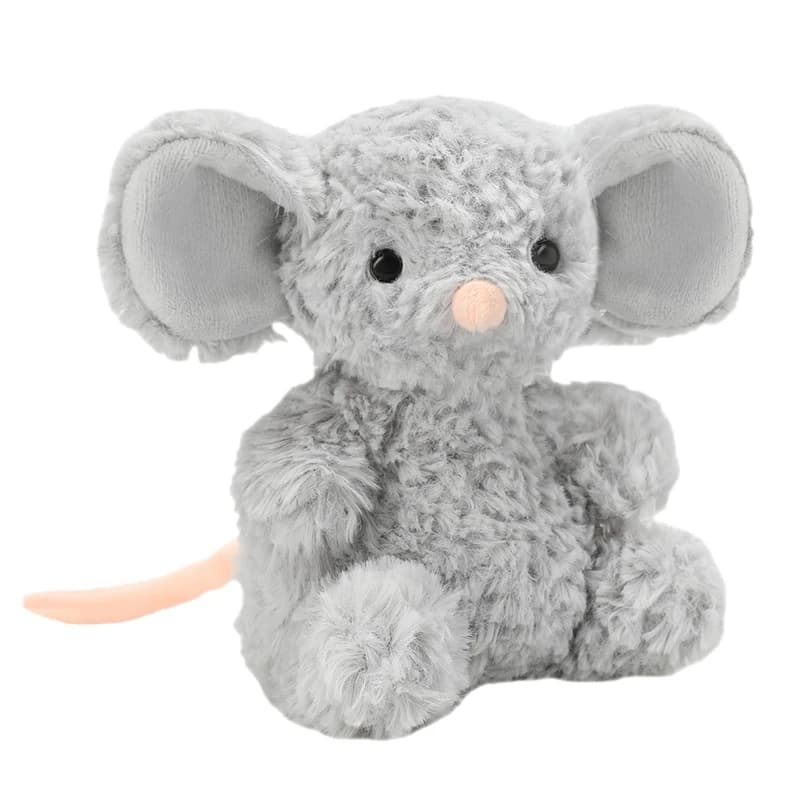 15 cm seduto dolce topo peluche carino mouse grigio bambole farcito morbido animale cuscino kawaii mouse giocattolo regalo