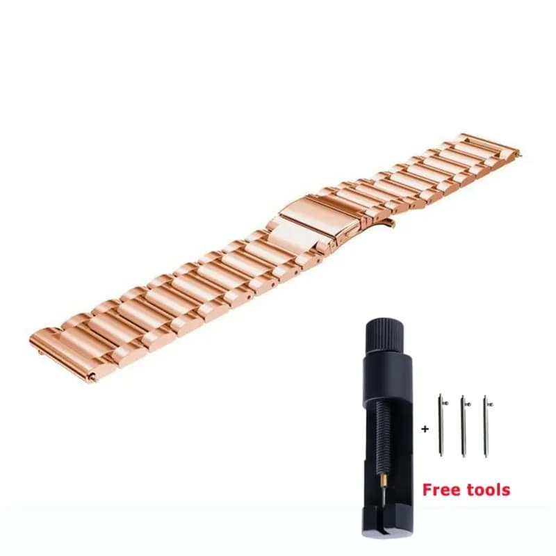 Cinturino per Orologio in Acciaio Inossidabile Milanese a Sgancio Rapido 16mm 18mm 20mm 22mm 24mm per Orologi Impermeabili Universali