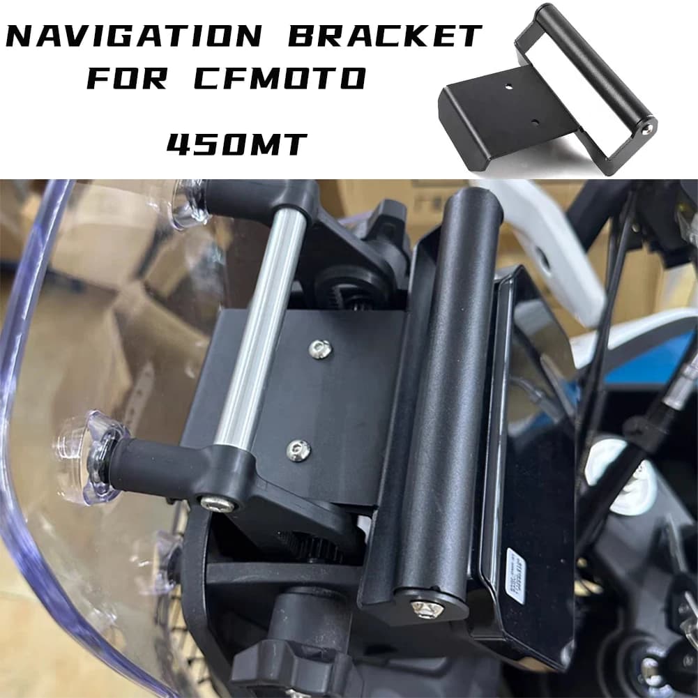 Supporto per Navigatore GPS da Moto MT450 2025, Estensione Manubrio per CFMOTO CF 450MT 450 MT 24-26