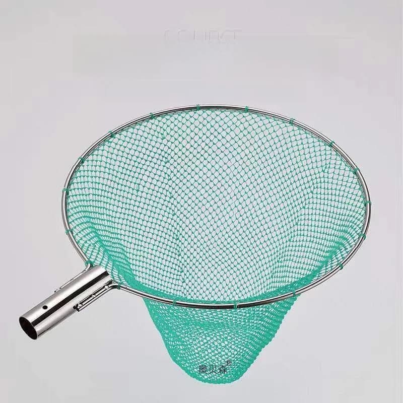 Stainless Steel Fishing Net Head with Steel Ring Small Fish And Shrimp Retrieval Handcrafted Fine Eyed River Shrimp