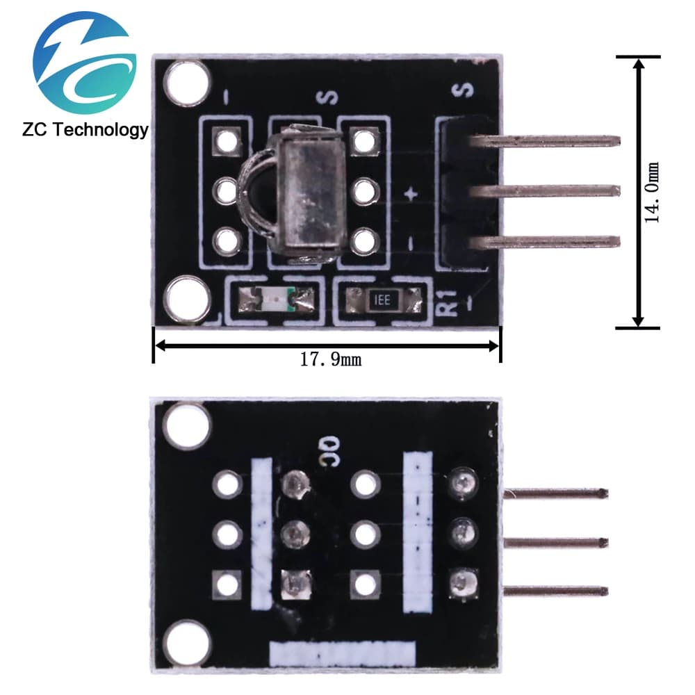 3pin KY-022 TL1838 VS1838B HX1838 Modulo ricevitore sensore a infrarossi IR universale per Arduino Starter Kit fai da te