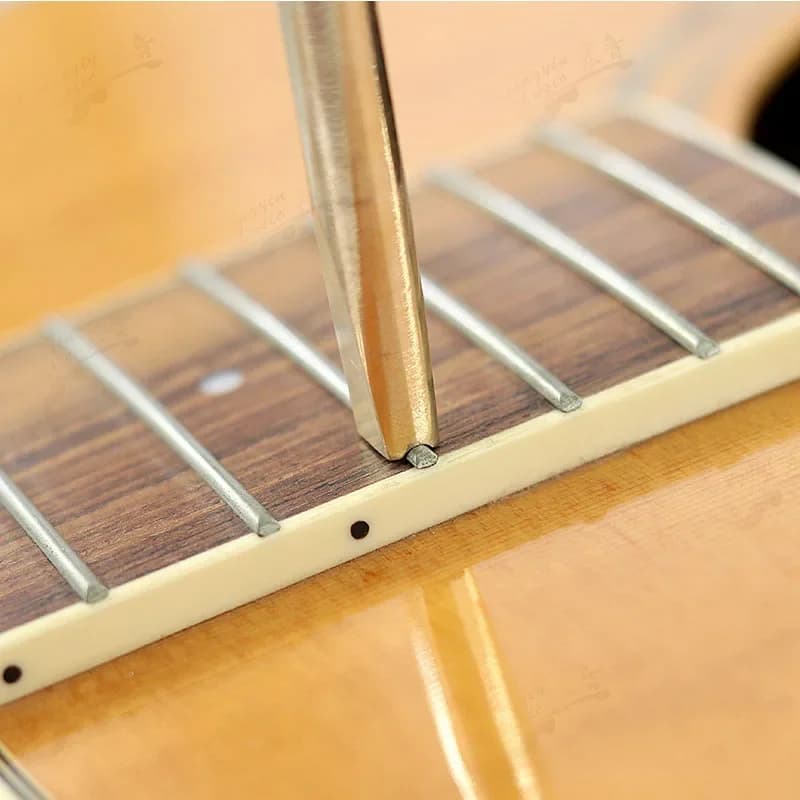Guitar frets loose reset punch needle installation repair tool