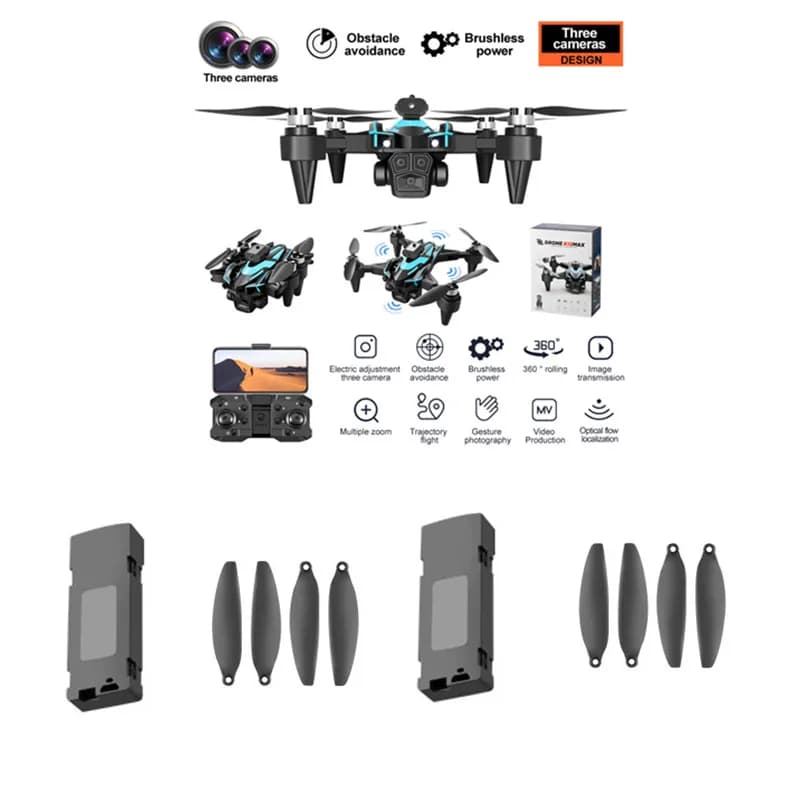 K12 MAX Drone Batteria Elica K12 MAX RC Drone Accessori Originali K12MAX RC Dron batterie Pale k12 max drone Parti Della Batteria