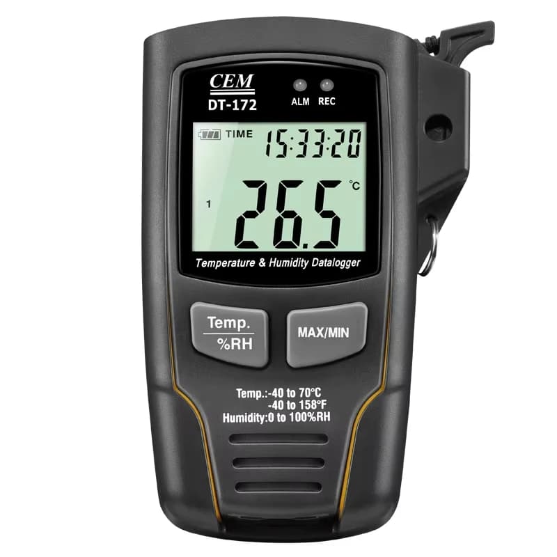 CEM DT-172 Compact temperature and humidity data recorder Hygrometer humidity recorder with memory 32000