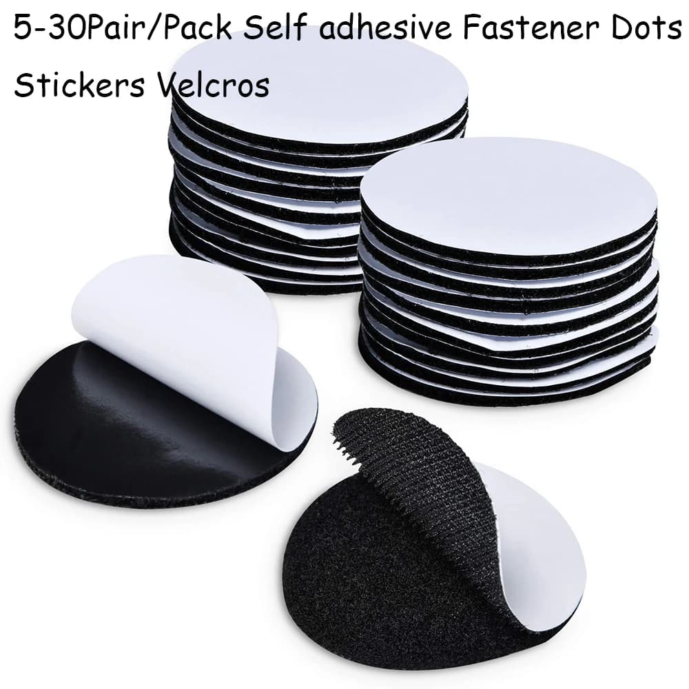 60mm self-adhesive hook ring fastener tape stickers stickers hooks and rings for sheet sofa mat non-slip carpet